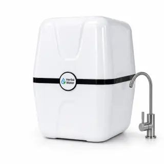 HerbaWater su filtri – nasoslu 5 filtrli, 2.2 galon metal su çənli sistem