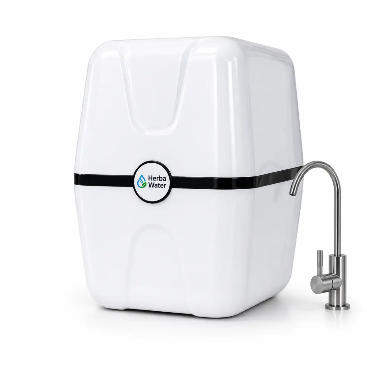 HerbaWater su filtri – nasoslu 5 filtrli, 2.2 galon metal su çənli sistem